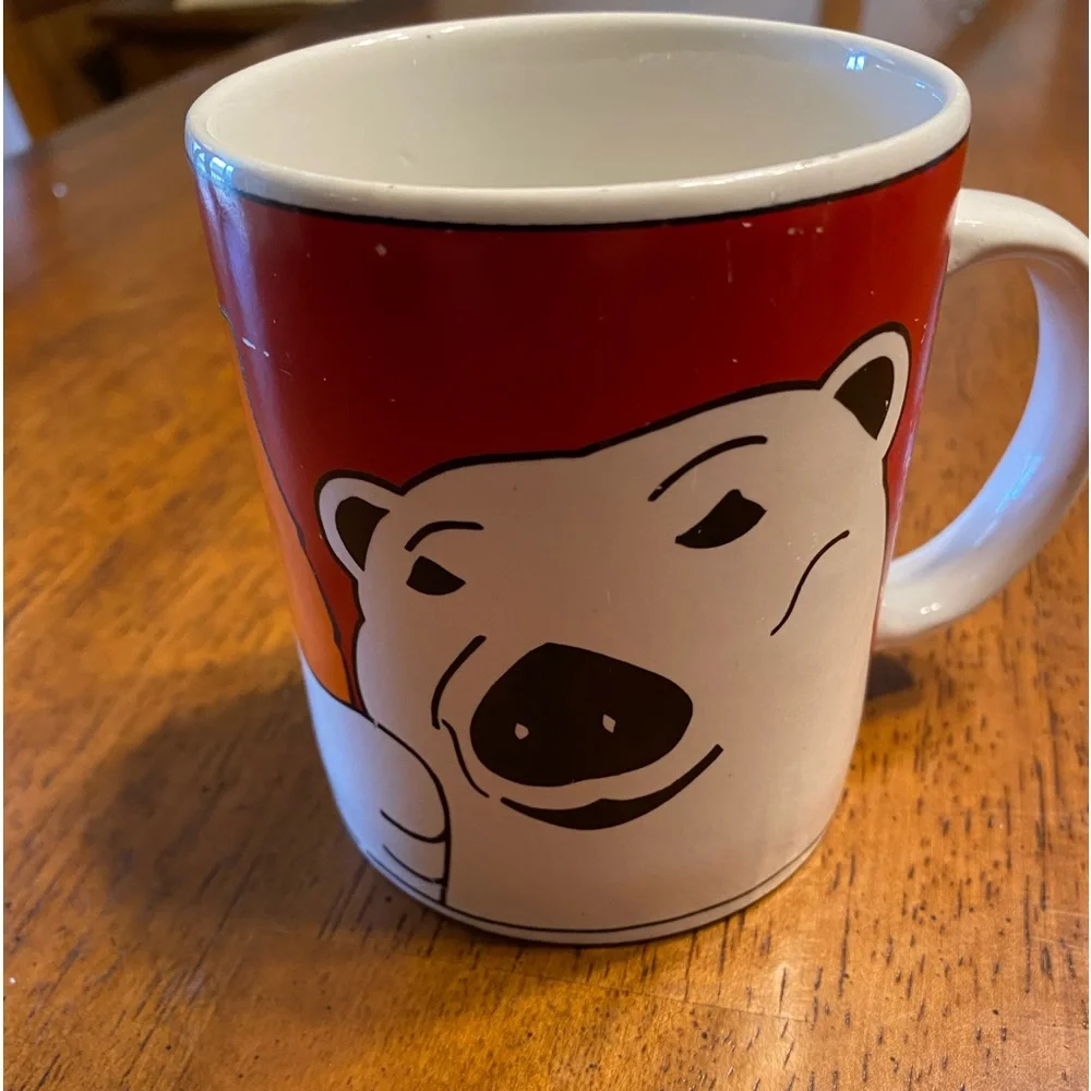 Coca-Cola mug from Gibson housewares. 1996 edition